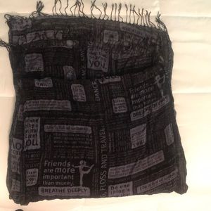 Lululemon Mantra lightweight scarf